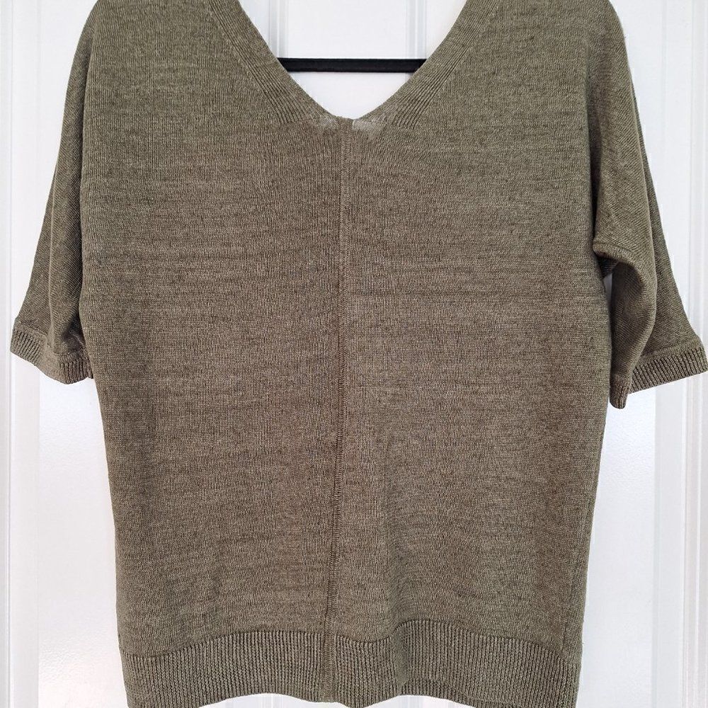 Talbots Linen Top Womens size P - Picture 4 of 6